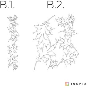 Nálepka na stenu - Padajúce listy