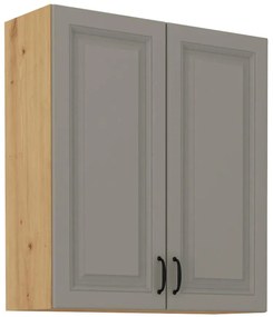 Kuchynská skrinka Stilo claygrey/artisan 80g/90 2f