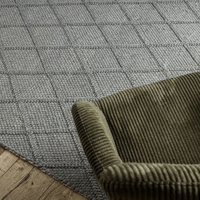 Dywany Łuszczów, Kusový koberec Tahar 99001G grey, 90x150, šedá, obývacia izba