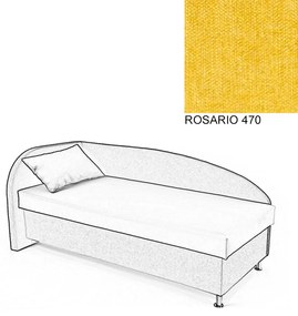 AVA NAVI, ĽAVÁ 90x200 Varianta: ROSARIO 470