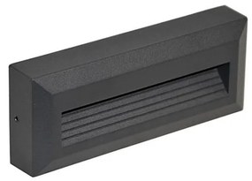 Vonkajšie schodiskové svietidlo KORA LED/1,2W/230V IP54 4000K antracit