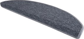 Vopi Nášľapy na schody Astra šedá polkruh, samolepiaci - 24x65 polkruh (rozmer vrátane ohybu)