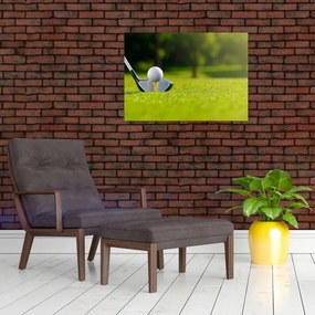 Sklenený obraz - Golf (70x50 cm)