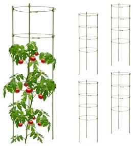 Sada popínavých opierok na paradajky a uhorky RelaxDays RD10042617, 90 cm (5 ks)