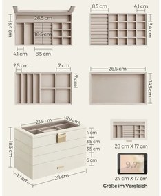 Šperkovnica JBC164W01