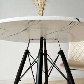 Jedálenský stôl PARIS biely