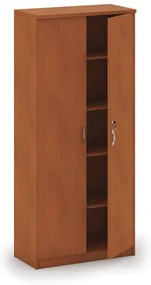 Kancelárska skriňa MIRELLI, 800 x 400 x 1800 mm, čerešňa