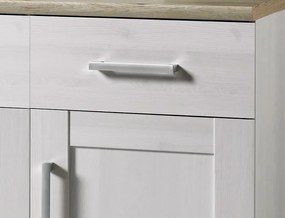 Komoda Romance, smrekovec/dub