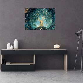 Obraz – Strom života vo vesmíre (70x50 cm)