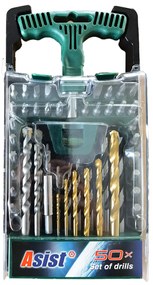 ASIST Sada vrtákov a bitov 50ks