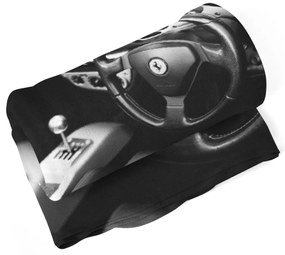 Sablio Deka Volant Ferrari - 150x120 cm