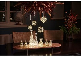 Závesná vianočná svetelná dekorácia ø 10 cm Sweet Christmas – Sirius