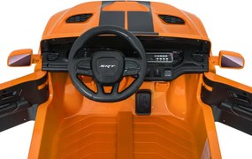Elektrické autíčko Dodge Durango oranžové