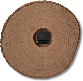 Nástenné hodiny z prierezu kmeňa | KORO: Amber - 3072 26-29 cm 4812-115559 KOR005