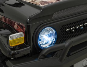 Ramiz Elektrické autíčko Toyota FJ Cruiser čierne terénne + ovládač