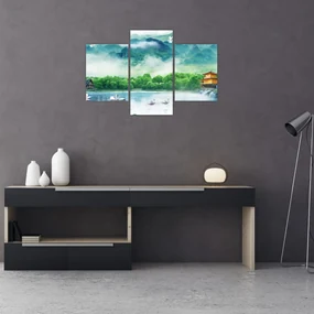 Obraz - Snová krajina (90x60 cm)