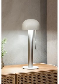 Stolová lampa v bielo-striebornej farbe (výška 46 cm) Costa - Markslöjd