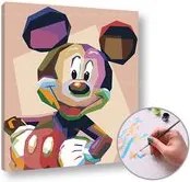 Maľovanie podľa čísel MICKEY MOUSE  – nízka náročnosť