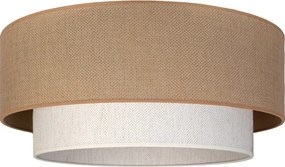 Brilagi - LED stropné svietidlo BOHO ECO 1xE27/10W/230V pr. 40 cm béžová/krémová