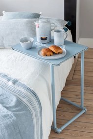 Modrý keramický dezertný tanierik Shiny blue - Ø22 cm