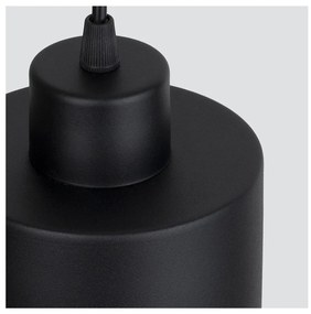 Čierne závesné svietidlo ø 12 cm Alastro – Sollux