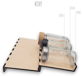 Organizér na korenie do zásuvky, VASKY - nízky Cenové rozpätie: cena za 4ks