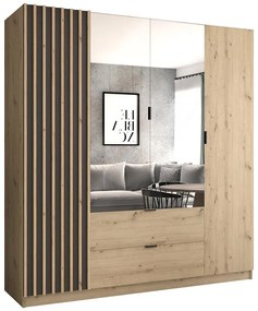 Skriňa Vegas 200 artisan/grafit