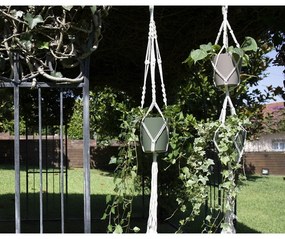 Látkový záves na kvetináč ø 10 cm (výška 120 cm) Macramé – Artevasi