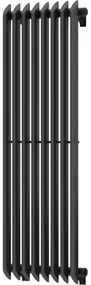 Mexen Atlanta, vykurovacie teleso 1200x405 mm, 646 W, čierna, W211-1200-405-00-70