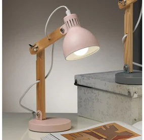 ONLI - Stolná lampa NORA 1xE14/6W/230V ružová OL0336