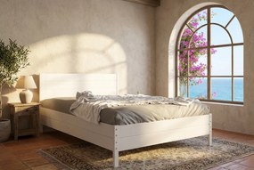 Manželská posteľ CONTINENTAL 160x200 biela