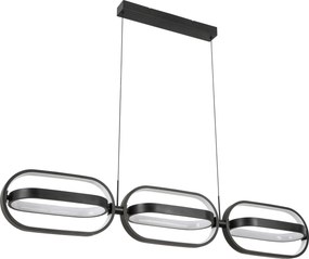 XXXLutz ZÁVESNÉ LED SVIETIDLO, 123/21/250 cm Novel - Interiérové svietidlá - 008227141204