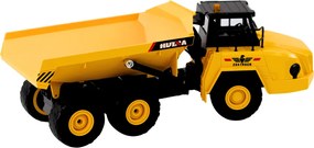 Huina diaľkovo ovládaný RC 1553 sklápač žltý 1:16