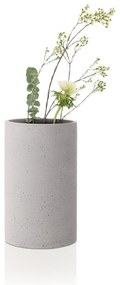 Svetlosivá váza Blomus Bouquet, výška 20 cm