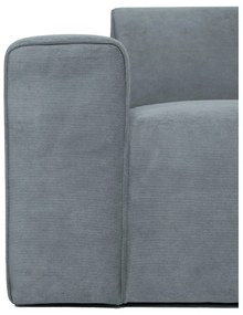 Sivá menčestrová pohovka 202 cm Sting – Scandic