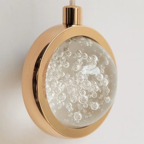 Toolight Toolight, LED stropné osvetlenie 64W, 3000W, LHJ060-CP, zlatá, OSW-50029