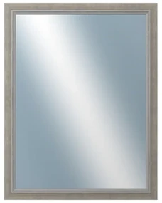 DANTIK - Zrkadlo v rámu, rozmer s rámom 70x90 cm z lišty AMALFI šedá (3113)