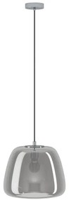 Eglo 39665 - Luster na lanku ALBARINO 1xE27/40W/230V pr. 35 cm dymová