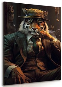 Obraz zvierací gangster tiger Varianta: 40x60