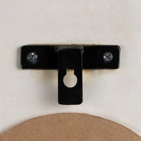 Nástenné zrkadlo s rámom z kameňa 80x80 cm Piedra – Ixia