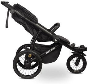 Športový Kočík Caretero Lima Deluxe Black