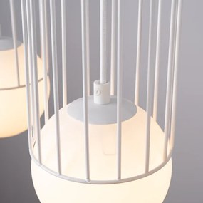 Sollux SL.1333 - Luster na lanku BRINA 3xG9/8W/230V biela