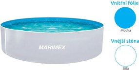 Marimex | Bazén Marimex Orlando 3,66x0,91 m bez príslušenstva - motív biely | 10300018