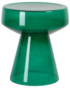 Sklenený okrúhly odkladací stolík ø 37 cm Dakwa – Light &amp; Living