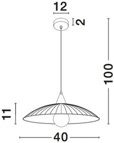 Luster na lanku Shell