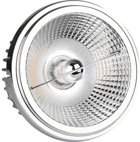 LED Podhľadové bodové svietidlo LED/20W/230V 6400K pr. 11 cm lesklý chróm