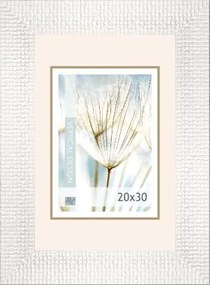 Fotorámik Glamour 20x30 cm, biely%