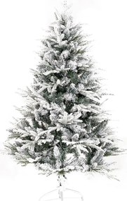 Vianočný zasnežený stromček so stojanom Cardiff, 150 cm, 150 cm
