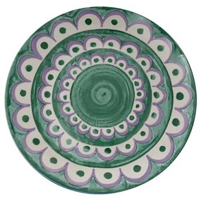 Zelené dezertné porcelánové taniere v súprave 6 ks ø 19,5 cm Tangeri green – Villa Altachiara