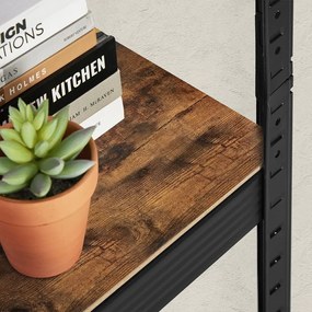 SONGMICS Heavy-Duty úzka polica s 5 policami GLR037B01